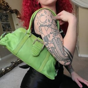 ☀️ 2000s Lime Green Shoulder Bag